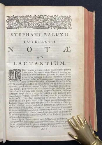 Bauldri,Paulus Lucii Caecilii Firmiani Lactantii De Mortibus Persecutorum. 1693