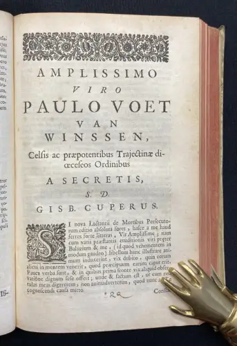 Bauldri,Paulus Lucii Caecilii Firmiani Lactantii De Mortibus Persecutorum. 1693