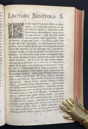 Bauldri,Paulus Lucii Caecilii Firmiani Lactantii De Mortibus Persecutorum. 1693