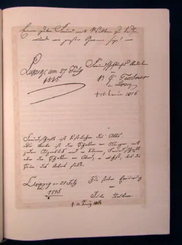 B. G. Teubner 1811- 1911 Geschichte der Firma Herausgabe von Fr. Schulze js
