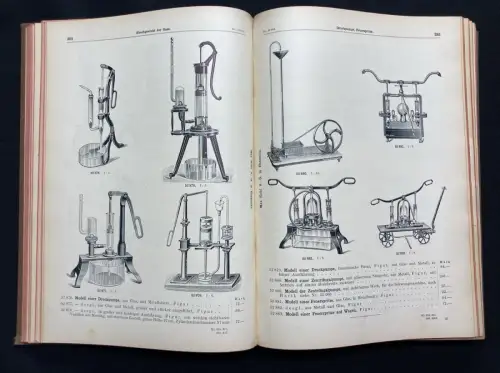 Kohl Max A. G. Preisliste Nr. 50, Band II und III. Physikalische Apparate 1907