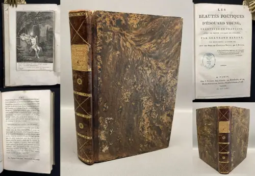 Barere, Bertrand Les Beautes Poetiques D`Eduard Young Traduites En Francais 1804