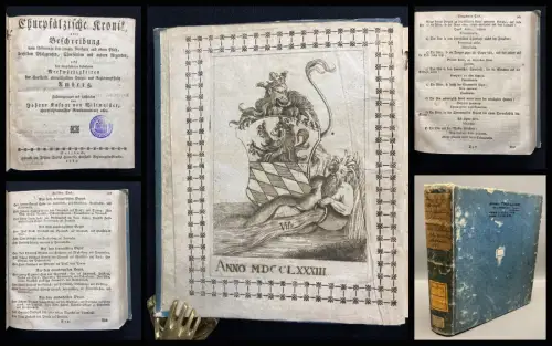 Churpfälzische Kronik, oder Beschreibung vom Ursprunge des jetzigen[...] 1783
