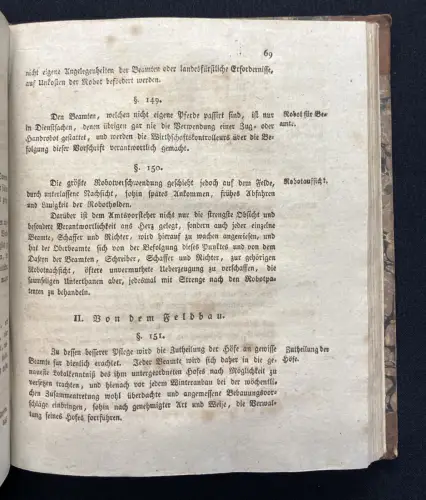 Entwurf einer Dienst- Instruktion für die Wirthschaftsämter in den k. k. Staaten
