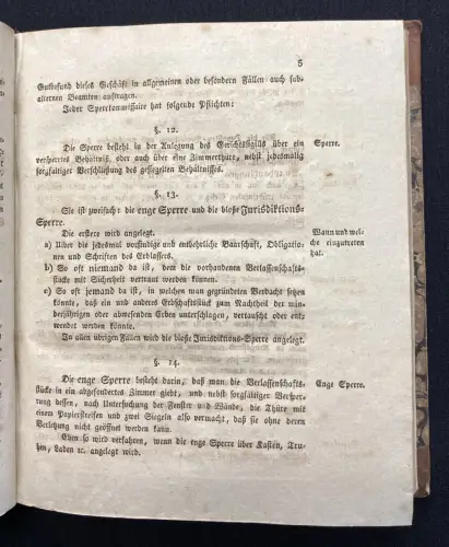 Entwurf einer Dienst- Instruktion für die Wirthschaftsämter in den k. k. Staaten