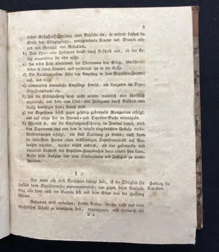 Entwurf einer Dienst- Instruktion für die Wirthschaftsämter in den k. k. Staaten