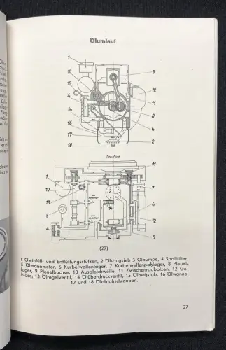 Hanomag Betriebsanleitung für den Hanomag- Radschlepper Typ R18 1956 Or.Ausgabe