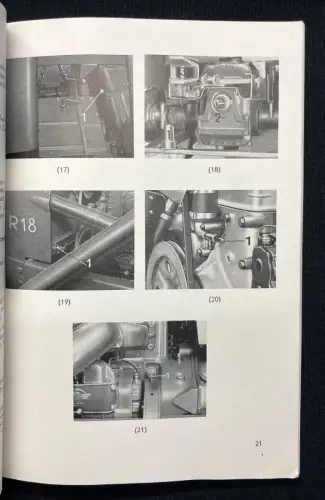 Hanomag Betriebsanleitung für den Hanomag- Radschlepper Typ R18 1956 Or.Ausgabe