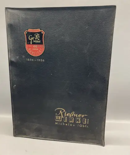 Rießner-Werke Jubiläums- Katalog, unser 100 jähr. Bestehen Stahlrohr-Sitzmöbel