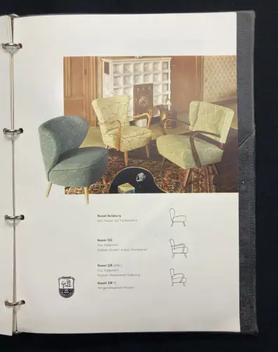 Rießner-Werke Jubiläums- Katalog, unser 100 jähr. Bestehen Stahlrohr-Sitzmöbel