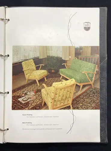 Rießner-Werke Jubiläums- Katalog, unser 100 jähr. Bestehen Stahlrohr-Sitzmöbel