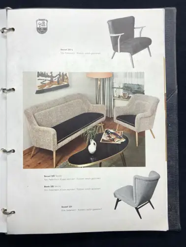 Rießner-Werke Jubiläums- Katalog, unser 100 jähr. Bestehen Stahlrohr-Sitzmöbel