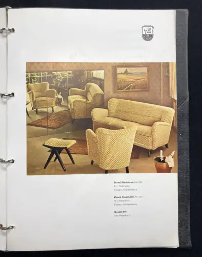 Rießner-Werke Jubiläums- Katalog, unser 100 jähr. Bestehen Stahlrohr-Sitzmöbel