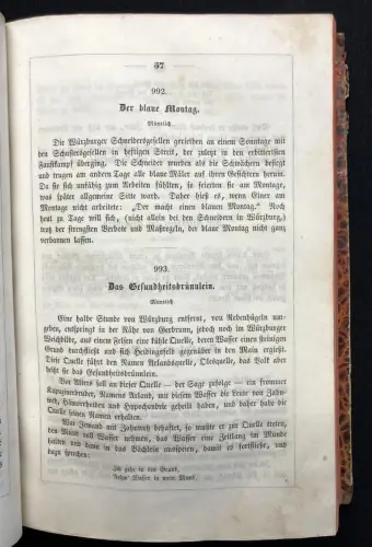 Schöpnner Sagenbuch der Bayrischen Lande. Aus dem Munde des Volkes Bd 1-3 in 4