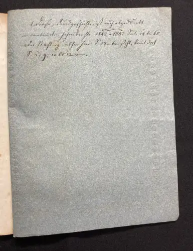 Raiser Fundgeschichte einer uralten Grabstäte bei Nordendorf  * selten * 1844