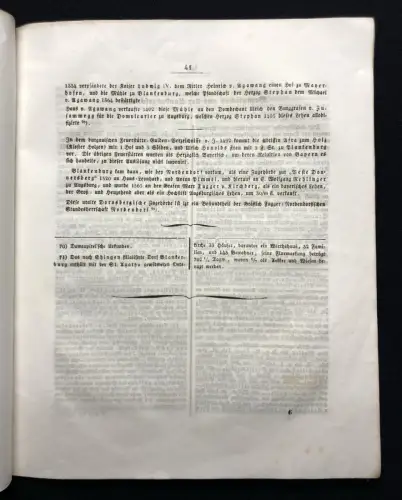 Raiser Fundgeschichte einer uralten Grabstäte bei Nordendorf  * selten * 1844