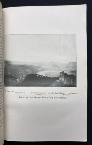 Arldt, Th. Dr. Mit Wanderstab und Kletterseil durchs Sächs.Felsengebirge 1927