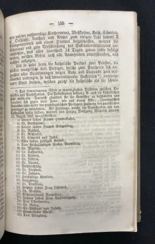 Mayer Geschichte der Stadt Lauingen mit 1 lithogr. Ansicht von Lauingen 1866