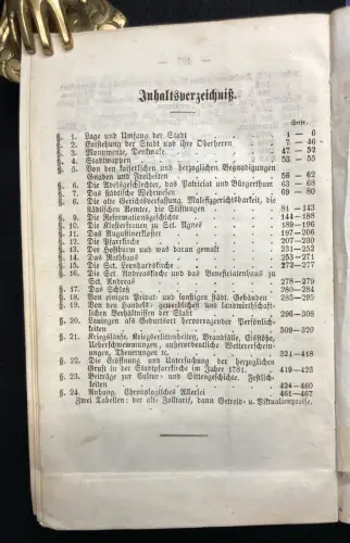 Mayer Geschichte der Stadt Lauingen mit 1 lithogr. Ansicht von Lauingen 1866