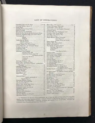 Sammelband aus 2 Werken Displayed In A Series Of Views Or Edinburgh[...] 1829