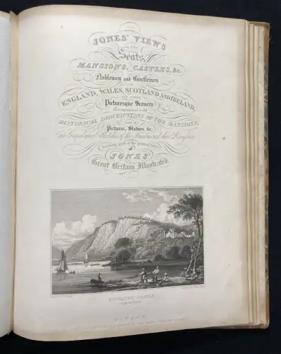 Sammelband aus 2 Werken Displayed In A Series Of Views Or Edinburgh[...] 1829