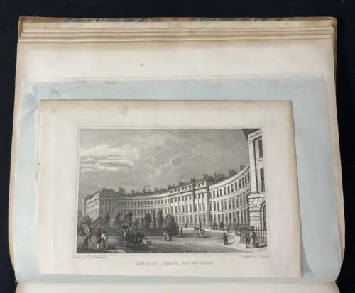 Sammelband aus 2 Werken Displayed In A Series Of Views Or Edinburgh[...] 1829