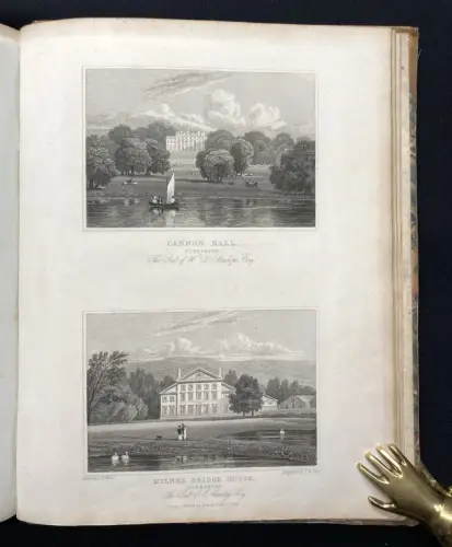 Sammelband aus 2 Werken Displayed In A Series Of Views Or Edinburgh[...] 1829