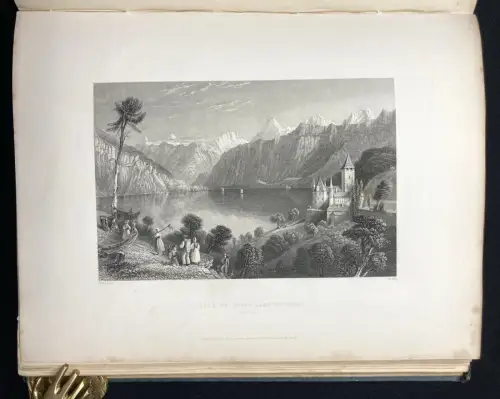 Switzerland 3 Bde. Illustrated , in a Series of Views Taken on the Spot[...]1834