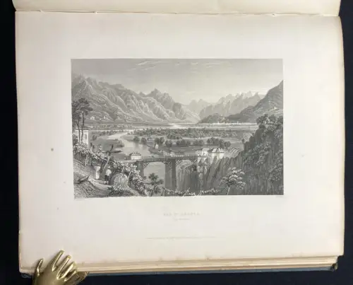 Switzerland 3 Bde. Illustrated , in a Series of Views Taken on the Spot[...]1834