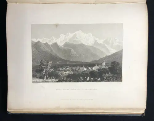 Switzerland 3 Bde. Illustrated , in a Series of Views Taken on the Spot[...]1834
