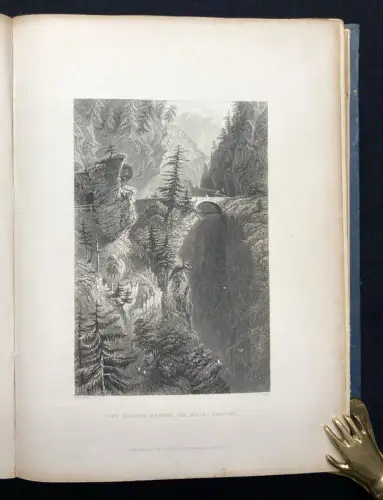 Switzerland 3 Bde. Illustrated , in a Series of Views Taken on the Spot[...]1834