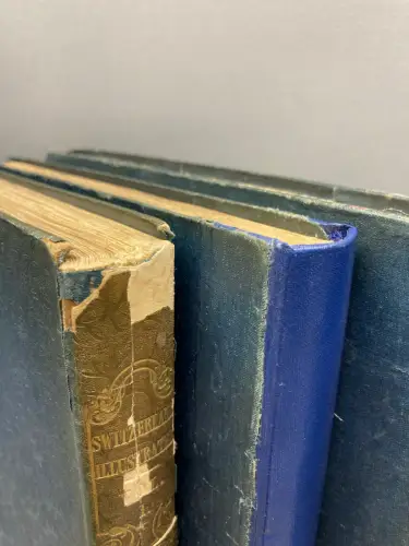 Switzerland 3 Bde. Illustrated , in a Series of Views Taken on the Spot[...]1834