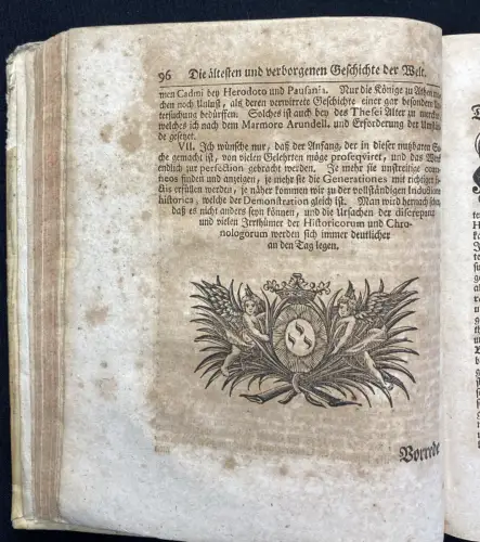Humphrey Alt- und Neues Testament Teil 1(von 2) älteste Geschichte der Welt 1726