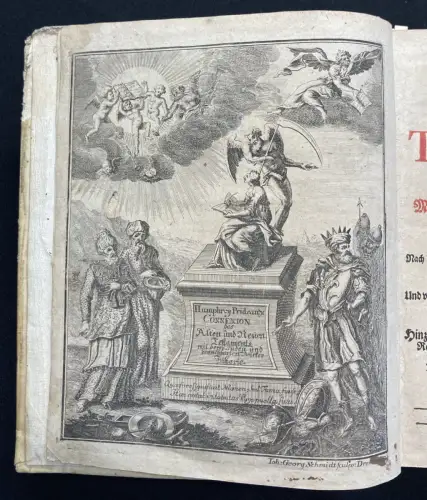 Humphrey Alt- und Neues Testament Teil 1(von 2) älteste Geschichte der Welt 1726