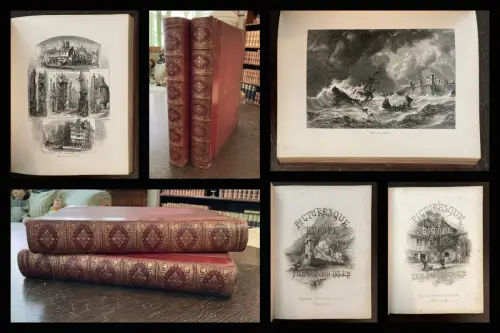 Petter, Galpin and Co. Picturesque Europe: The British Isles 2 Bde. komplett