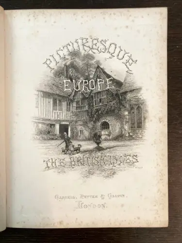 Petter, Galpin and Co. Picturesque Europe: The British Isles 2 Bde. komplett