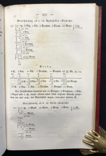 Hochbrand  Arithemtisches Rechenbuch für alle Stände 2 Bde. 1829,30