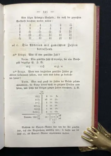 Hochbrand  Arithemtisches Rechenbuch für alle Stände 2 Bde. 1829,30