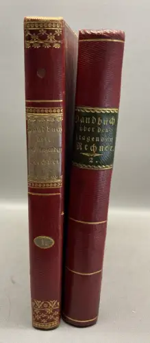 Hochbrand  Arithemtisches Rechenbuch für alle Stände 2 Bde. 1829,30