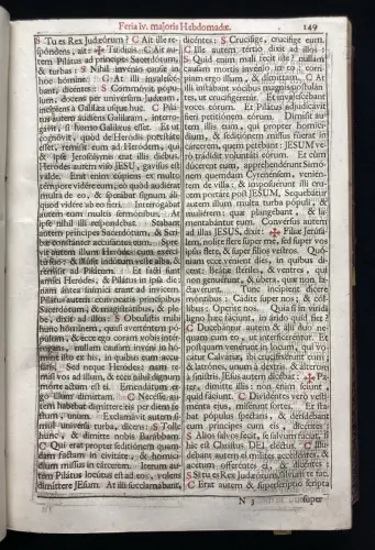 Missale Romanum Ex Decreto Sacrosancti Concilii... Das Römische Messbuch 1739