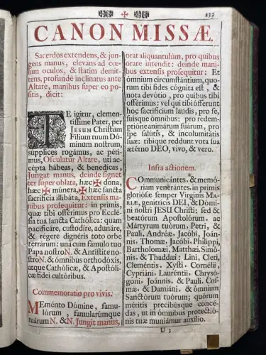 Missale Romanum Ex Decreto Sacrosancti Concilii... Das Römische Messbuch 1739