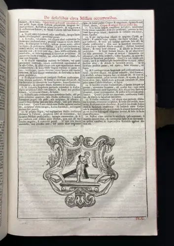 Missale Romanum Ex Decreto Sacr Osancti Concilii ... Das Römische Messbuch 1762