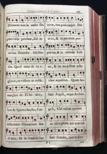 Missale Romanum Ex Decreto Sacr Osancti Concilii ... Das Römische Messbuch 1762