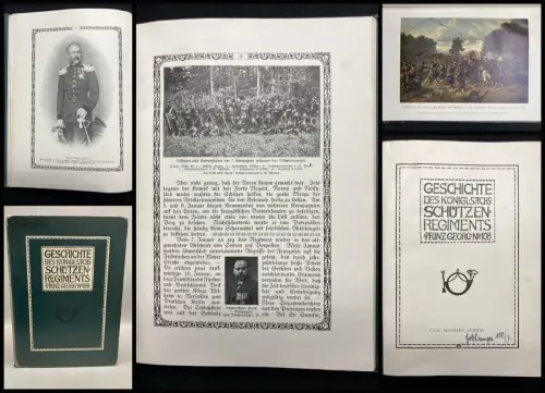 Geschichte des königlichen Schützenregiments" Prinz Georg " Nr.108