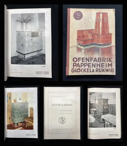 Ofenfabrik Pappenheim Katalog von der Ofenfabrik Pappenheim Glöckler & Rukwid