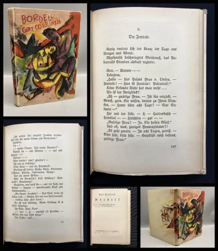 Corrinth, Curt Bordell, Ein infernalischer Roman in fünf Sprüngen 1919 Lyrik