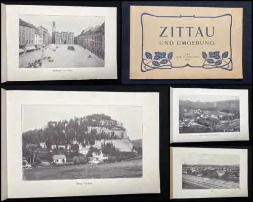o. Autor kleine Broschur Zittau und Umgebung 1902  Sachsen, Oberlausitz, Görlitz