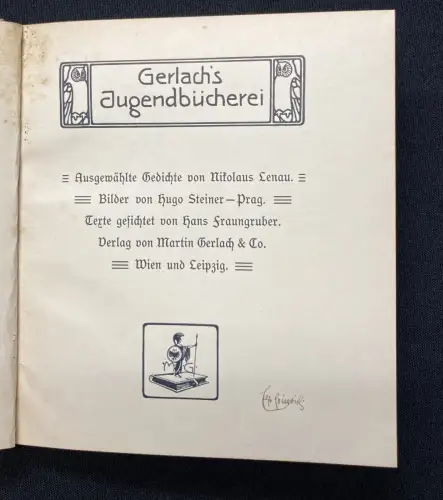 Fraungruber, Hans Gerlachs Jugendbücherei, 2 Bde. 1900 Jugendliteratur