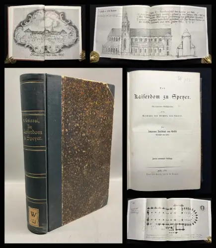 Geissel, von Kardinal Johannes Der Kaiserdom zu Speyer.  Rheinland-Pfalz 1876