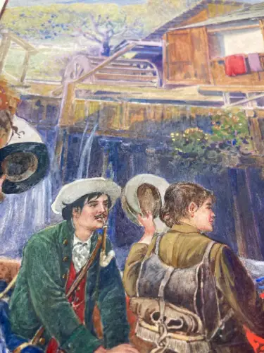 Schreyer, Oskar Der arme Müllersbursch und das Kätzchen No.1 Märchen Aquarell